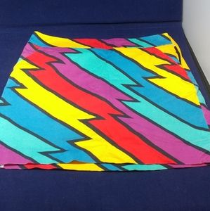 Loudmouth Thunderbolt Lightning Bolt Golf Skort, size 10